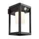 64778-001 Solar Powered - Black LED Wall Lamp 64778-001 Solar Powered - Black LED Wall Lamp
