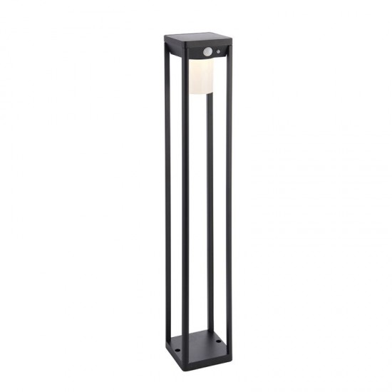 64780-001 Solar Powered - Black LED Bollard 64780-001 Solar Powered - Black LED Bollard