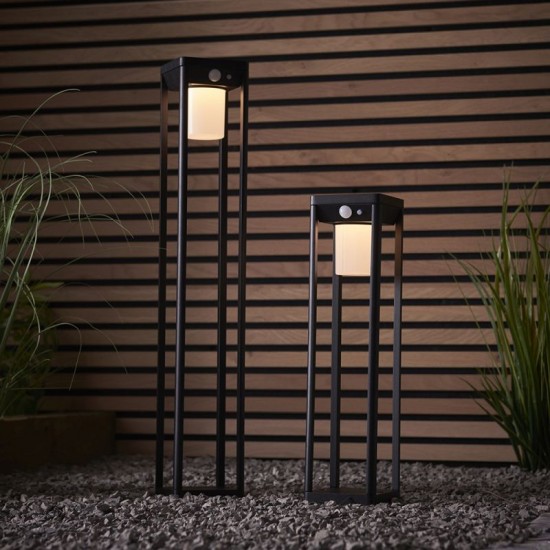 64780-001 Solar Powered - Black LED Bollard 64780-001 Solar Powered - Black LED Bollard