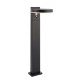 64784-001 Solar - Black LED Post