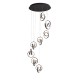 64798-001 Black & White 8 Light LED Cluster Pendant 64798-001 Black & White 8 Light LED Cluster Pendant
