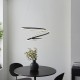 64803-001 Black & White LED Pendant