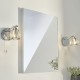 66170-001 Bathroom Chrome Wall Lamp with Crystal