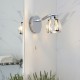 66170-001 Bathroom Chrome Wall Lamp with Crystal