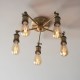 66177-001 Antique Brass 5 Light Centre Fitting