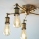 66177-001 Antique Brass 5 Light Centre Fitting