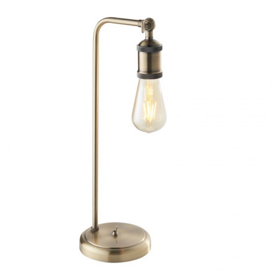 66179-001 Antique Brass Table Lamp