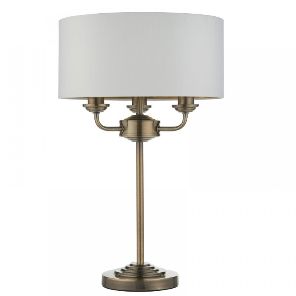 1920-30's Akron model 121 lamp 66199-001 Antique Brass 3