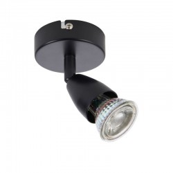 66278-001 Matt Black Spotlight