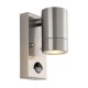 66296-001 Marine Grade Stainless Steel Downlight PIR Wall Lamp