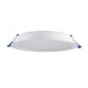 66362-001 LED Matt White Recessed Downlight CCT 18W