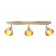 67270-001 Antique Brass Triple Spotlights