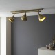 67270-001 Antique Brass Triple Spotlights