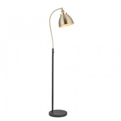 67286-001 Antique Brass & Matt Black Floor Lamp 67286-001 Antique Brass & Matt Black Floor Lamp