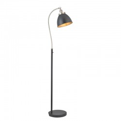 67291-001 Aged Pewter & Matt Black Floor Lamp 67291-001 Aged Pewter & Matt Black Floor Lamp