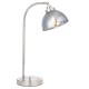 67305-001 Bright Nickel Table Lamp with Smoked Mirrored Glass 67305-001 Bright Nickel Table Lamp with Smoked Mirrored Glass