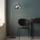 67307-001 Bright Nickel Floor Lamp with Smoked Mirrored Glass 67307-001 Bright Nickel Floor Lamp with Smoked Mirrored Glass