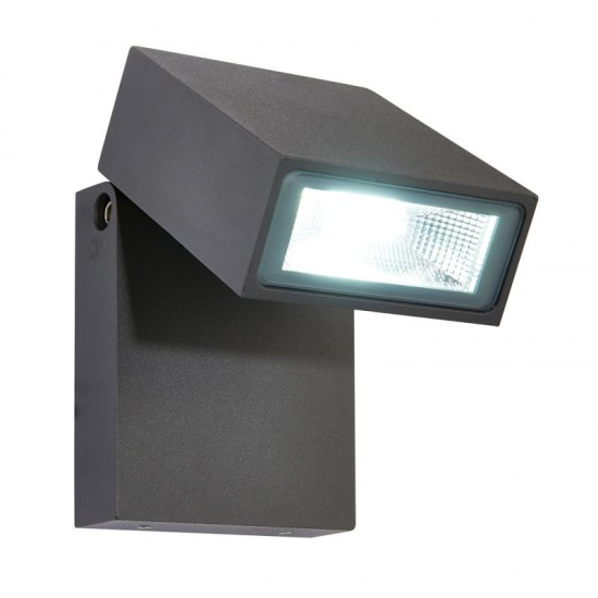7689-001 Anthracite Grey LED Wall Lamp