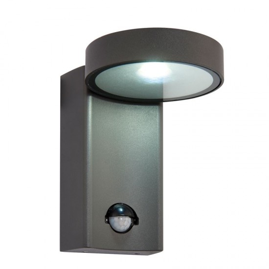 7693-001 Anthracite Up & Down PIR Wall Lamp
