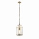 7316-001 Antique Brass 1 Light Lantern Pendant