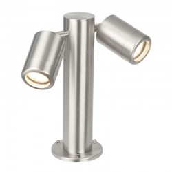 7831-001 Marine Grade Stainless Steel 2 Light Post