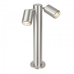 7832-001 Marine Grade Stainless Steel 2 Light Post