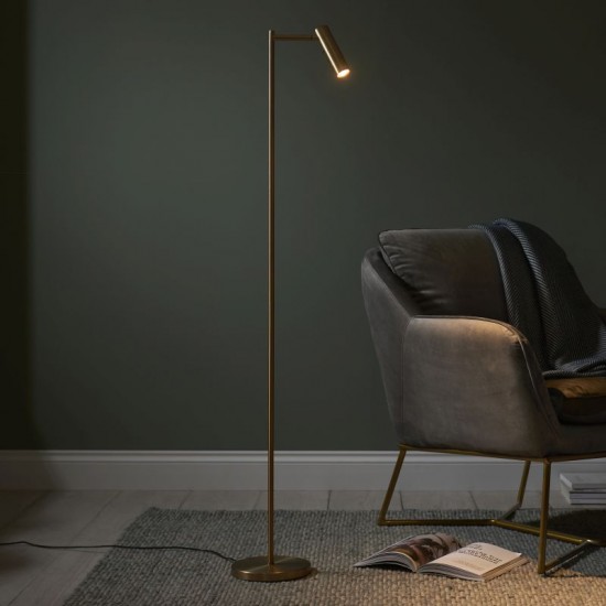 71590-001 Brass LED Floor Lamp