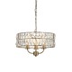 71643-001 Antique Brass 3 Light Pendant with Crystal 71643-001 Antique Brass 3 Light Pendant with Crystal