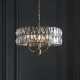71643-001 Antique Brass 3 Light Pendant with Crystal 71643-001 Antique Brass 3 Light Pendant with Crystal