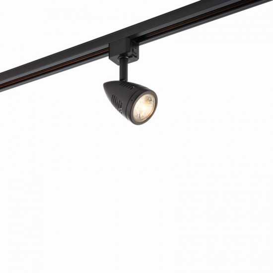 54469-001 Black Single Head Spotlight 54469-001 Black Single Head Spotlight