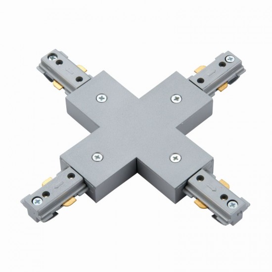 54517-001 Silver Track X Connector