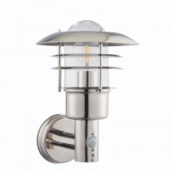 50776-001 Polished Stainless Steel PIR Wall Lamp