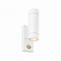 54574-001 Outdoor White Up & Down PIR Wall Lamp 54574-001 Outdoor White Up & Down PIR Wall Lamp