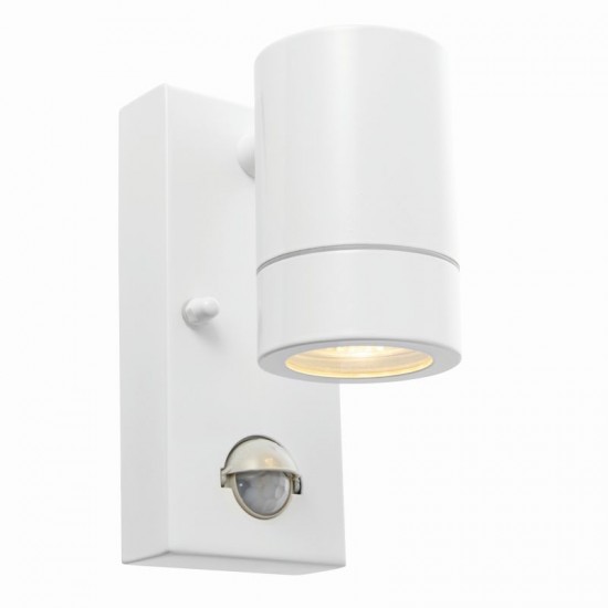 54576-001 White Downlight PIR Wall Lamp