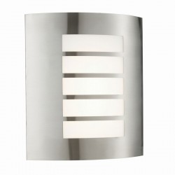 54614-001 Stainless Steel LED Wall Lamp with White Diffuser 54614-001 Stainless Steel LED Wall Lamp with White Diffuser