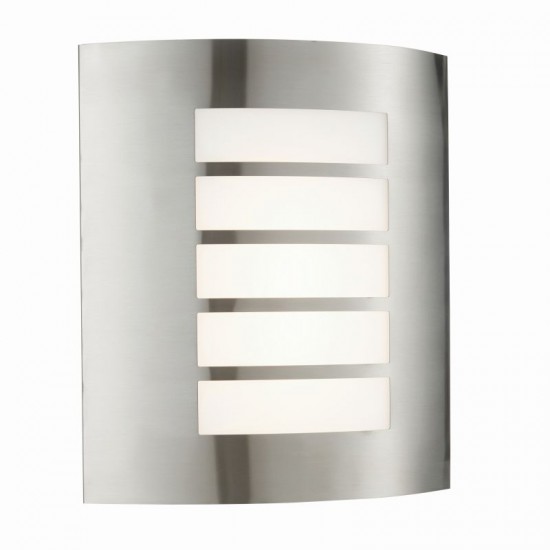 54614-001 Stainless Steel LED Wall Lamp with White Diffuser