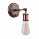 50850-001 Aged Pewter & Copper Wall Lamp