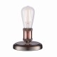 50859-001 Aged Pewter & Copper Table Lamp