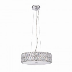 50909-001 Crystal and Frosted Diffuser Hanging Pendant 50909-001 Crystal and Frosted Diffuser Hanging Pendant