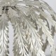 50956-001 Silver Painted Floral 3 Light Pendant