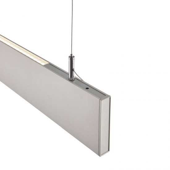 7791-001 Slim Silver LED Linear Profile