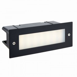 54741-001 Black LED Brick Light 4000K 54741-001 Black LED Brick Light 4000K