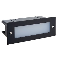 54741-001 Black LED Brick Light 4000K