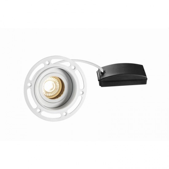 54784-001 Adjust White Plaster-in Recessed Downlight