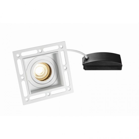 54785-001 Adjust White Plaster-in Recessed Downlight