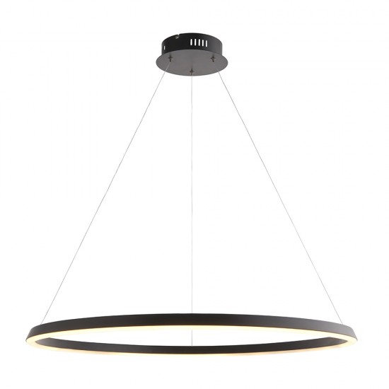 61371-001 LED Matt Black Pendant