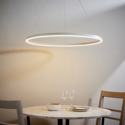 61374-001 LED Matt White Pendant