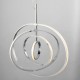 21651-001 LED Chrome Rings 4 Light Hanging Pendant 21651-001 LED Chrome Rings 4 Light Hanging Pendant