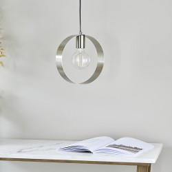 59290-001 Brushed Nickel Pendant