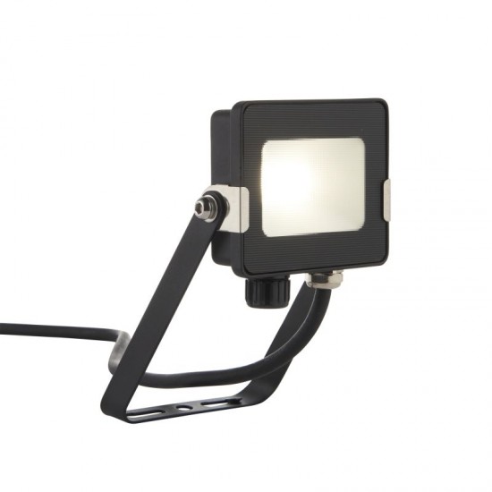 7715-001 Outdoor Black LED Floodlight 10W